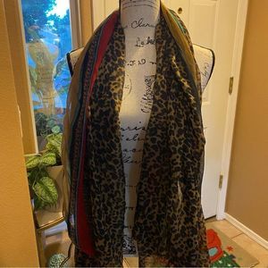 Leopard Scarf